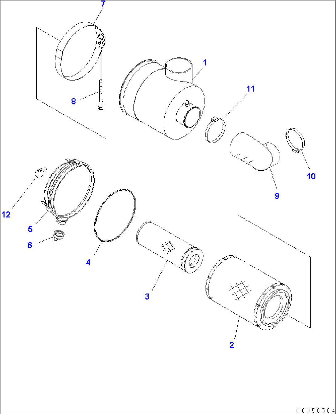 ENGINE RELATED PARTS (AIR CLEANER)