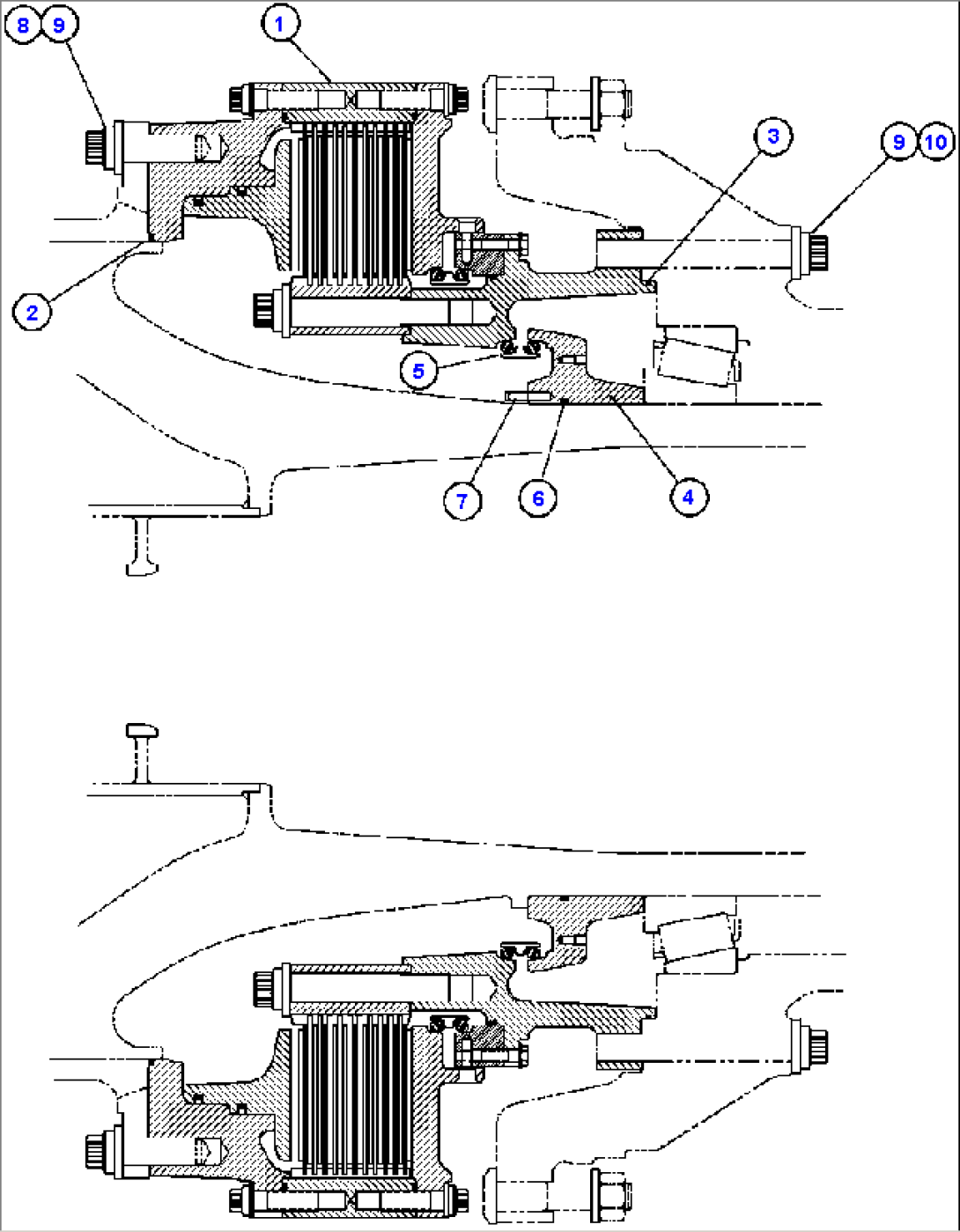 REAR BRAKE MOUNTING