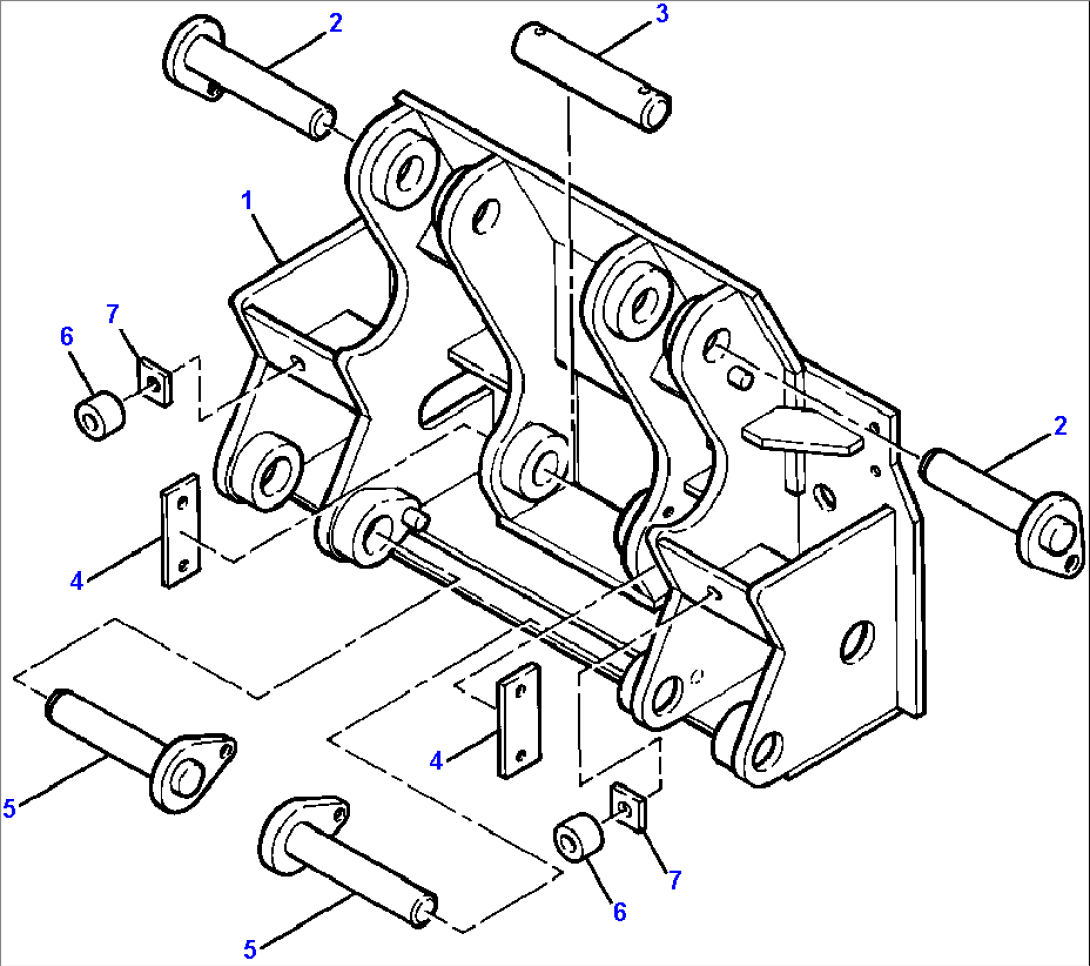 RIPPER MOUNTING FRAME