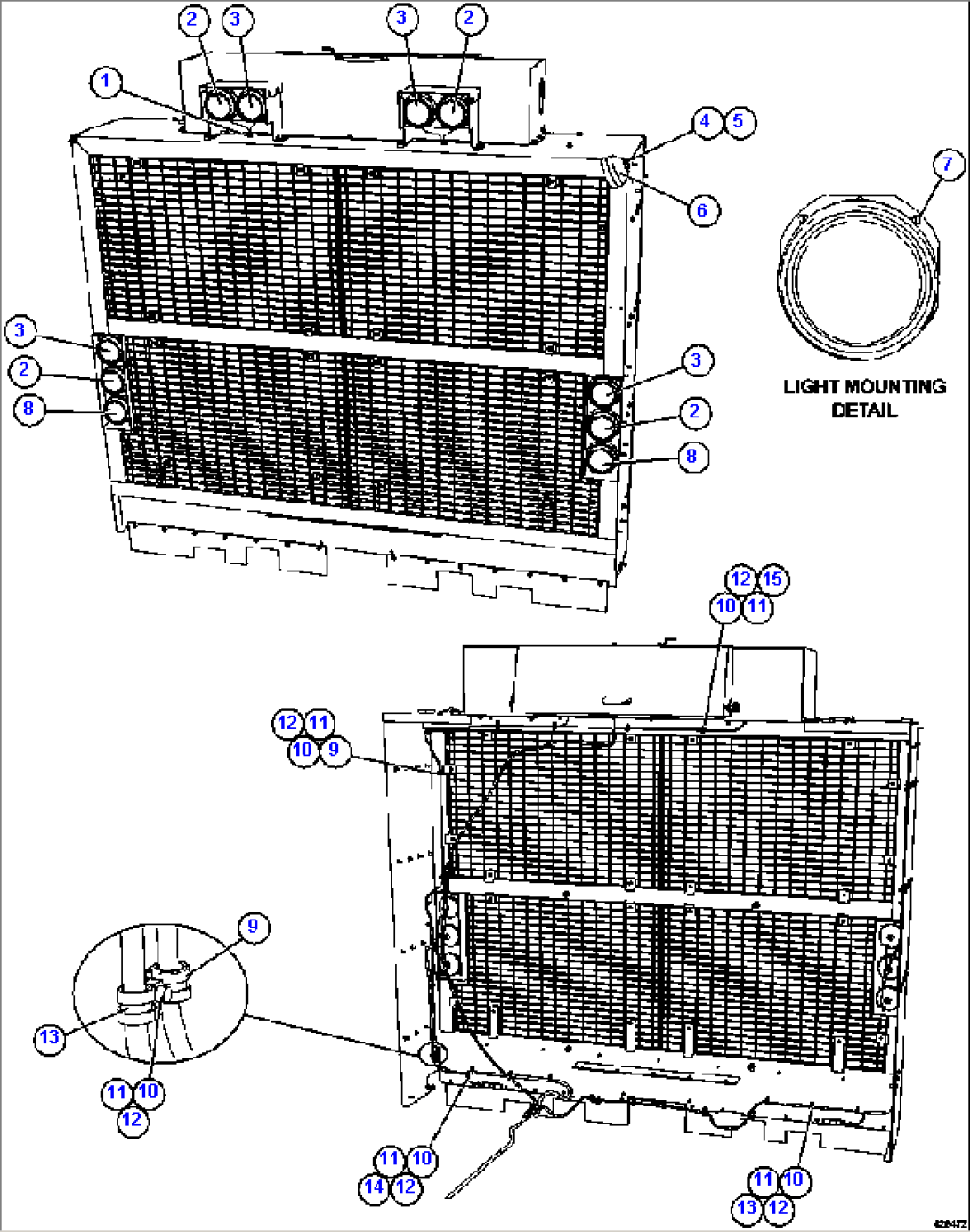 GRILLE MOUNTED LIGHTS