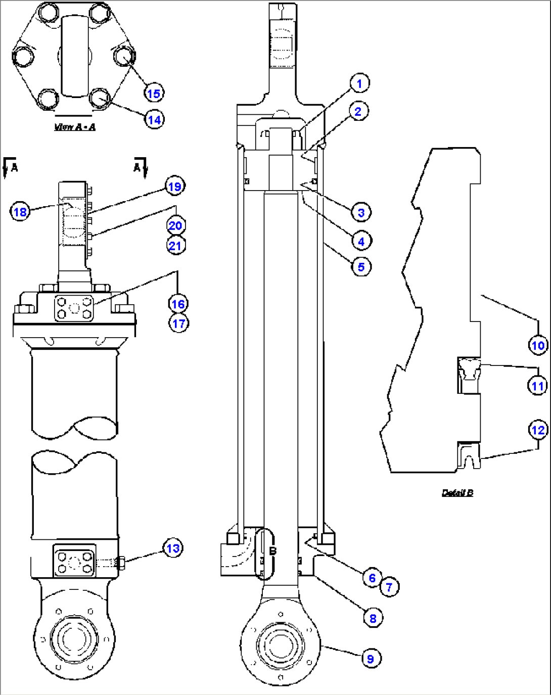 STEERING CYLINDER INSTALLATION