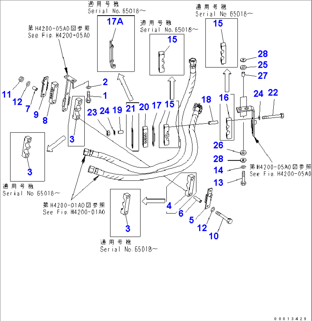 HYDRAULIC PIPING (P.P.C PIPING MOUNT) (FOR MULTI COUPLER)