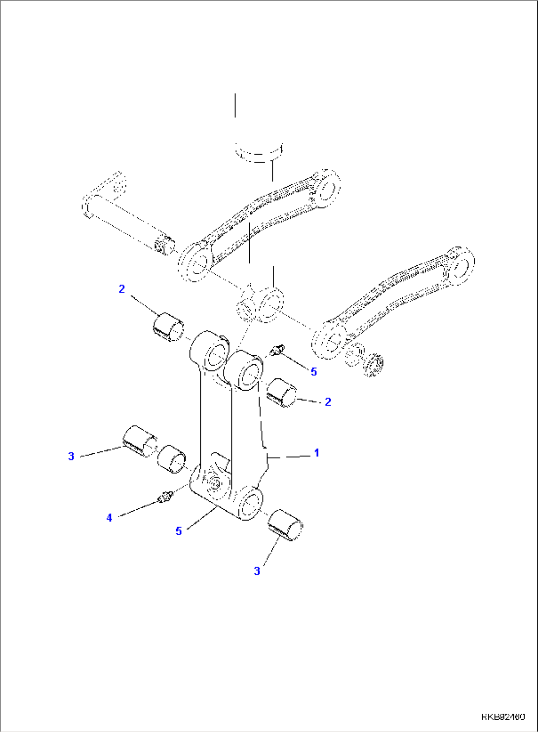 BUCKET LINK (WITH TELESCOPIC ARM) (2/2)