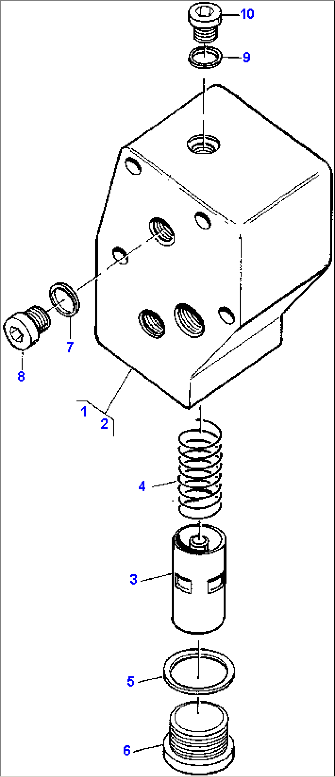 THERMOSTAT VALVE, POWERSHIFT DRIVE