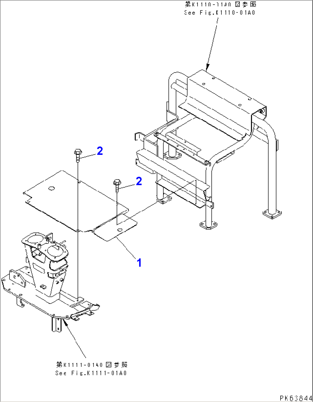 FLOOR COVER (FOR ATTACHMENT)