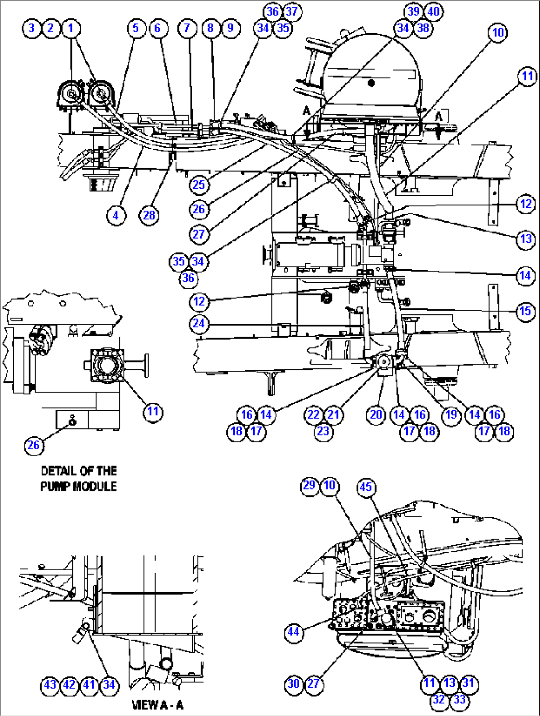 STEERING PIPING ( 1/2)