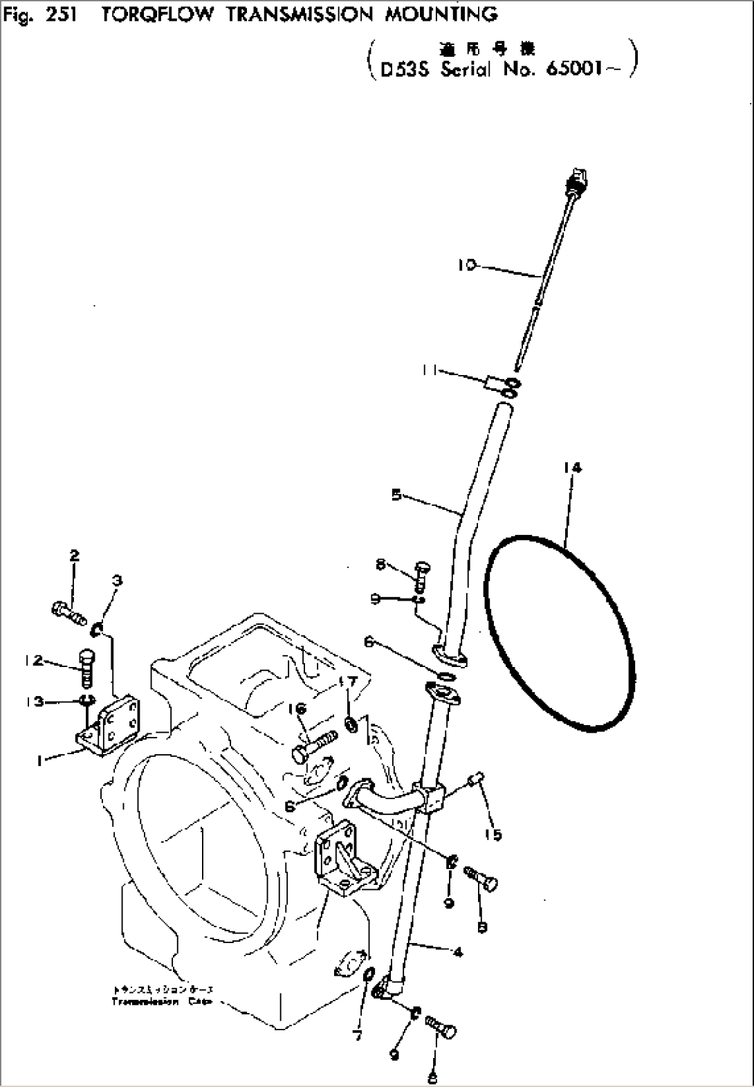 TORQFLOW TRANSMISSION MOUNTING