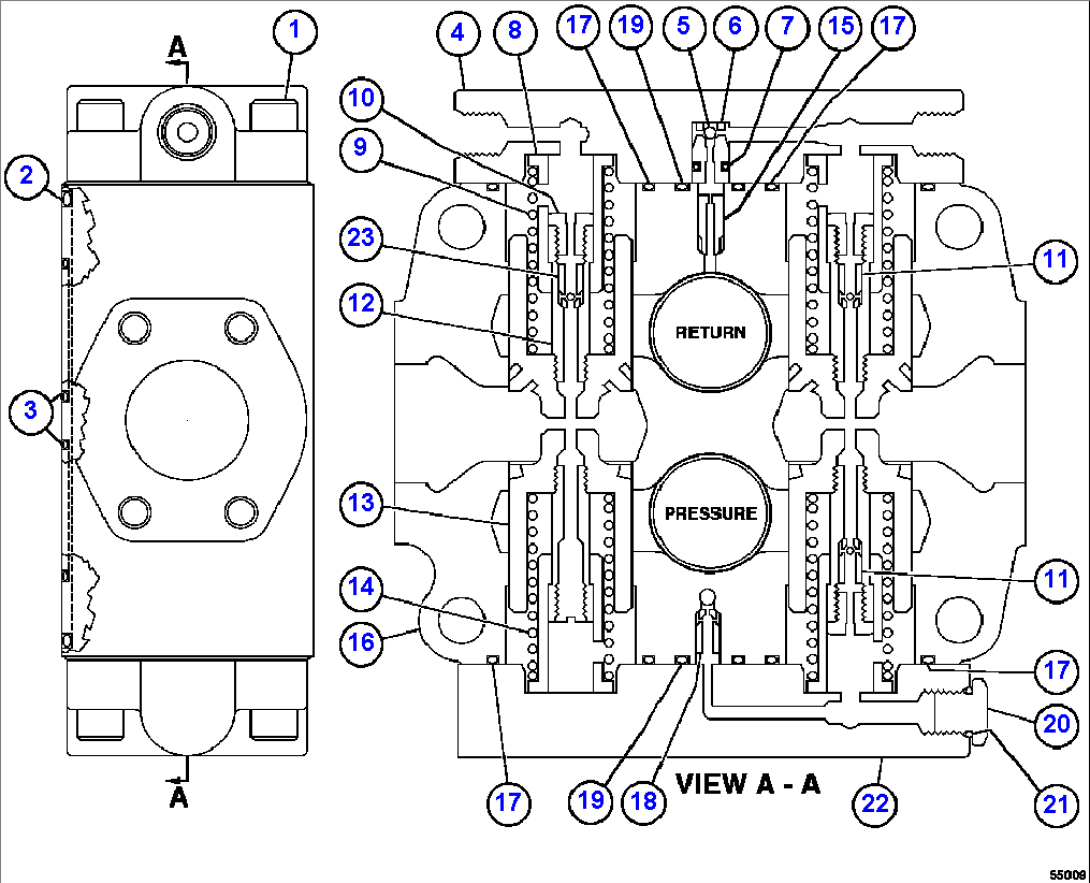 SPOOL INLET SECTION VE7624