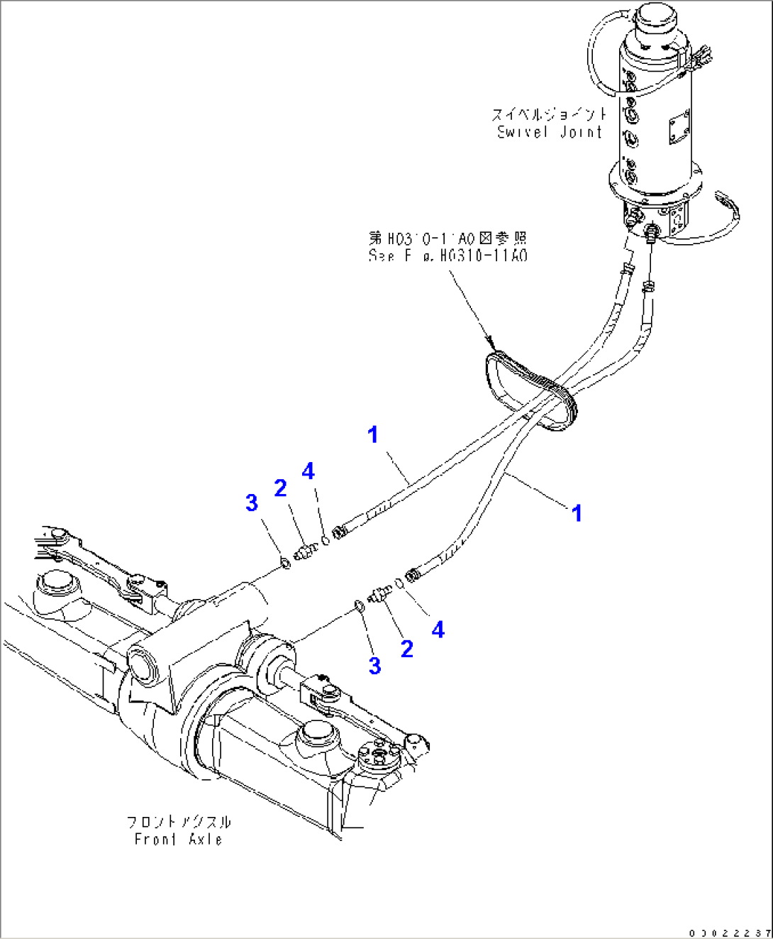 STEERING LINE (LOWER)