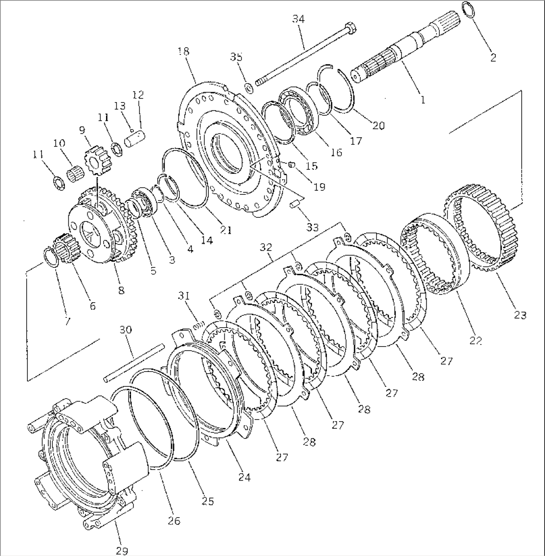 TRANSMISSION (REVERSE CLUTCH)