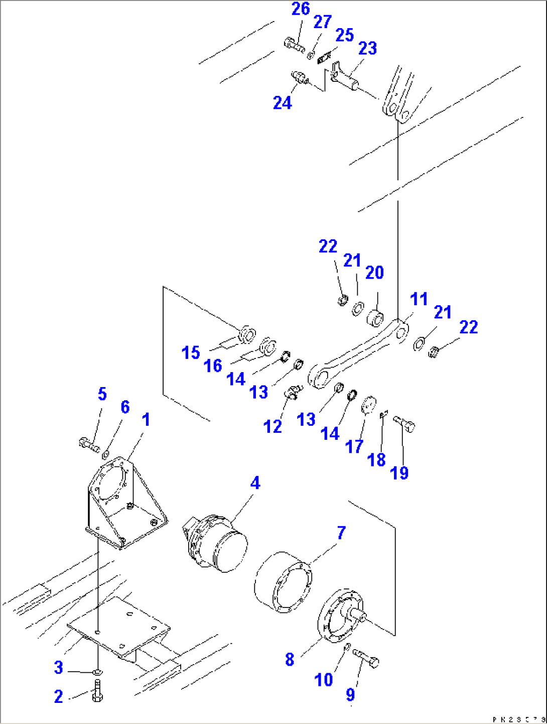 FEEDER SYSTEM (1/3) (FEEDER MOTOR)