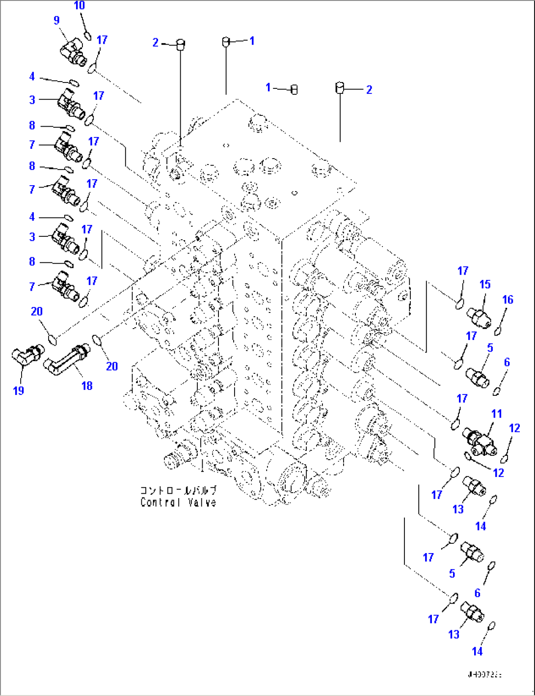 Control Valve, Connecting Parts, Lock (1/2)