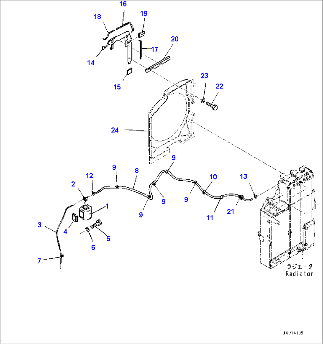 Cooling System, Sub-tank (#15740-)
