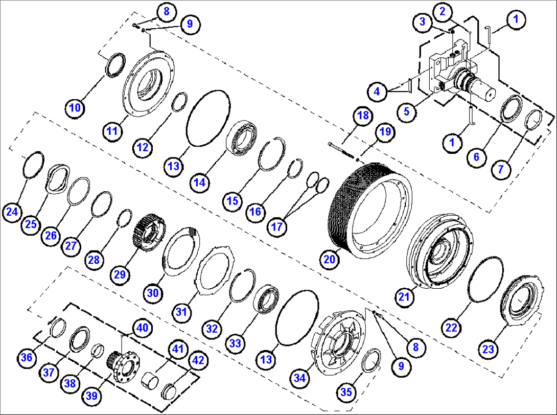 FAN CLUTCH ASSEMBLY (XA2335)