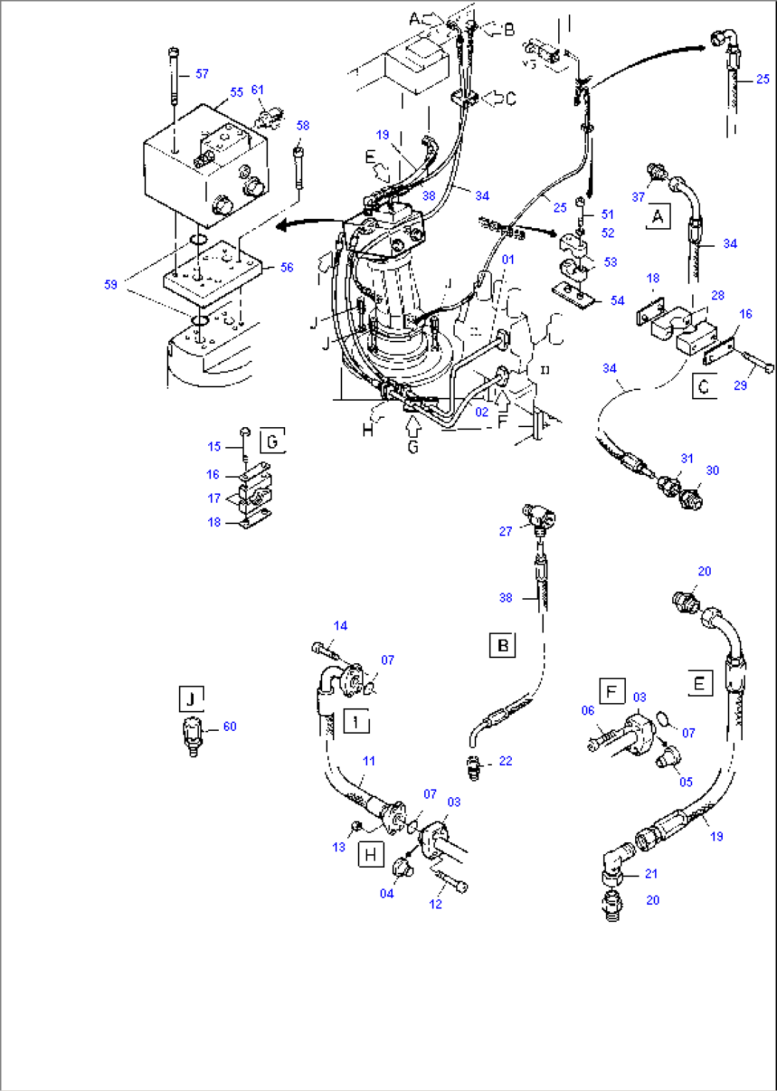 Lines, Slew Gear