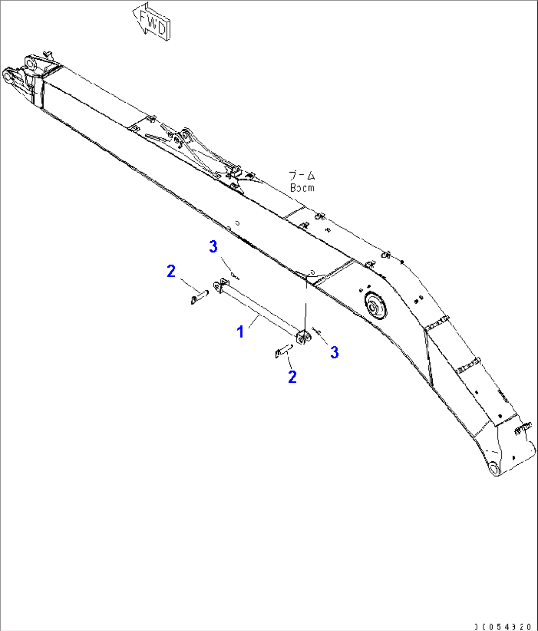 BOOM (ROD) (SUPER LONG FRONT) (15M)(#66019-)