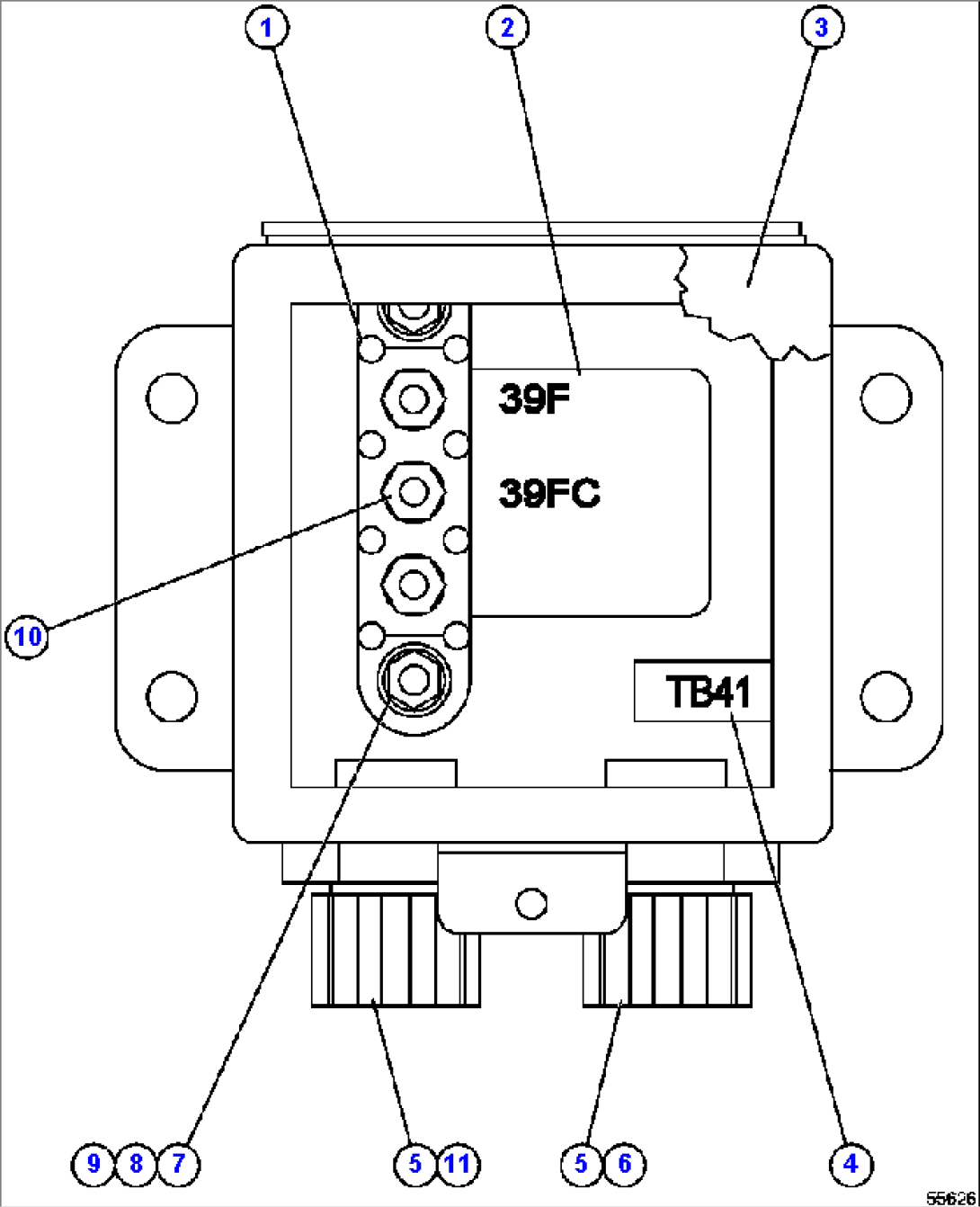 JUNCTION BOX ASSEMBLY - RH EK7633