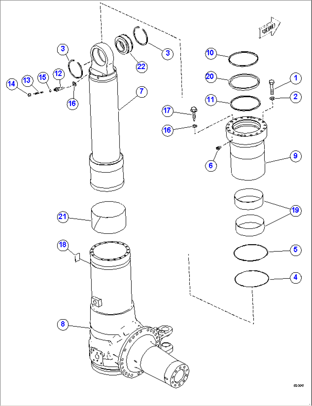 FRONT SUSPENSION ASSEMBLY 1/2