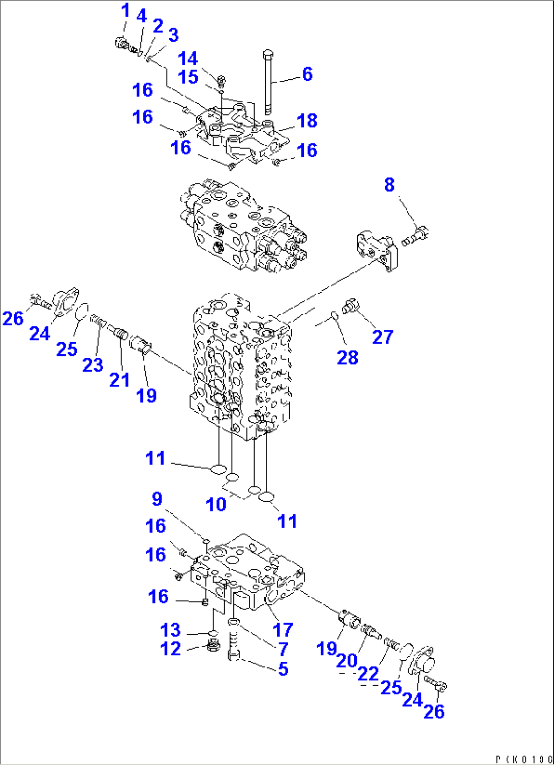 MAIN VALVE (5/8) (BLADELESS)