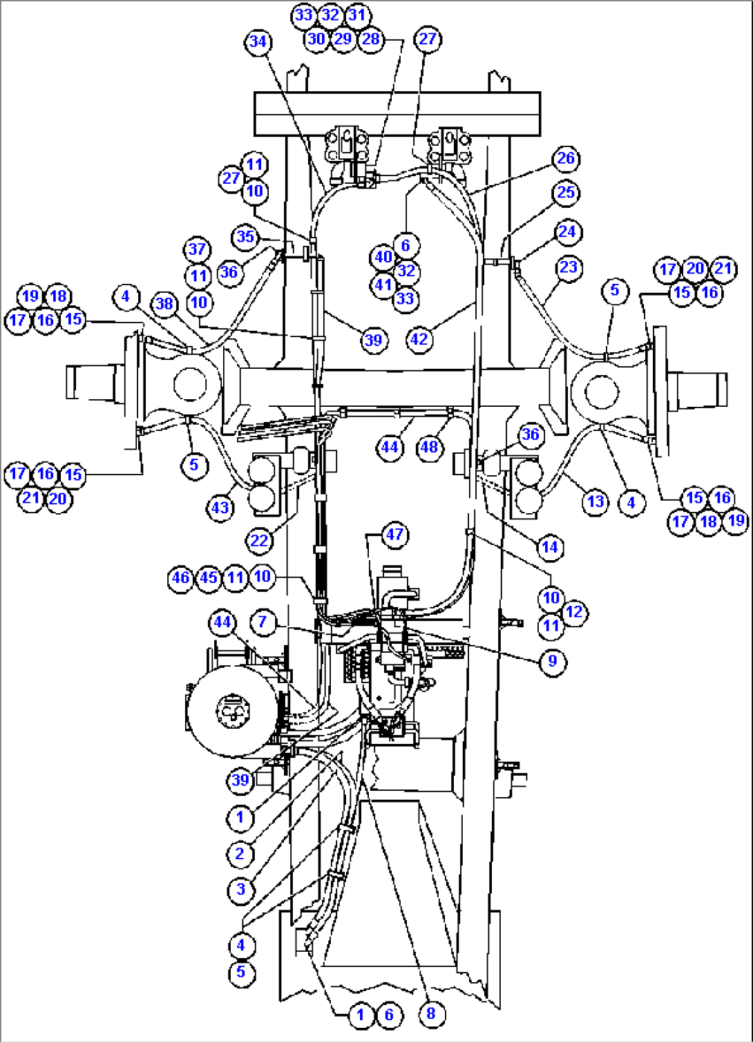 BRAKE COOLING PIPING - 4