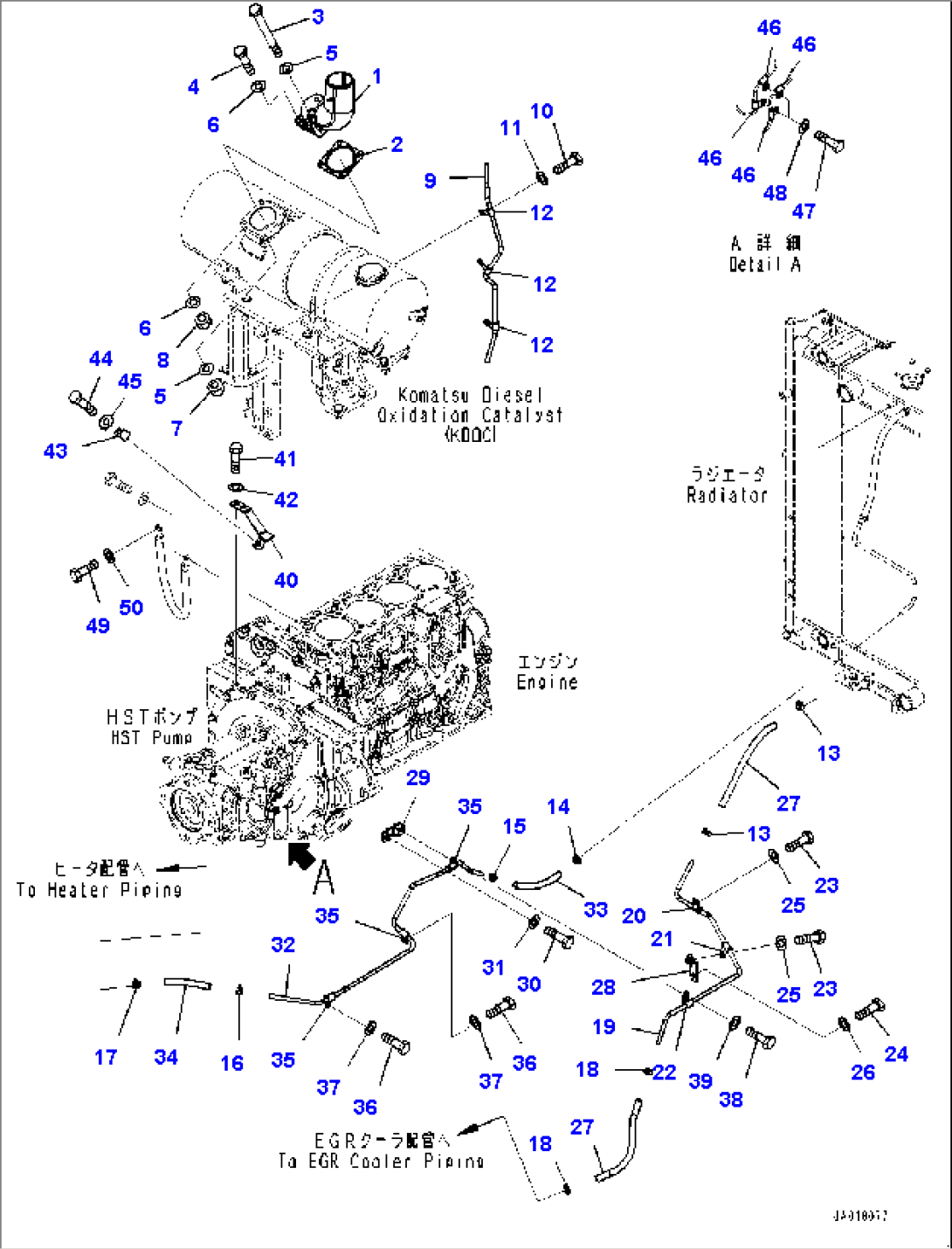 Engine Wiring Harness, Tube and Hose (#80001-80824)