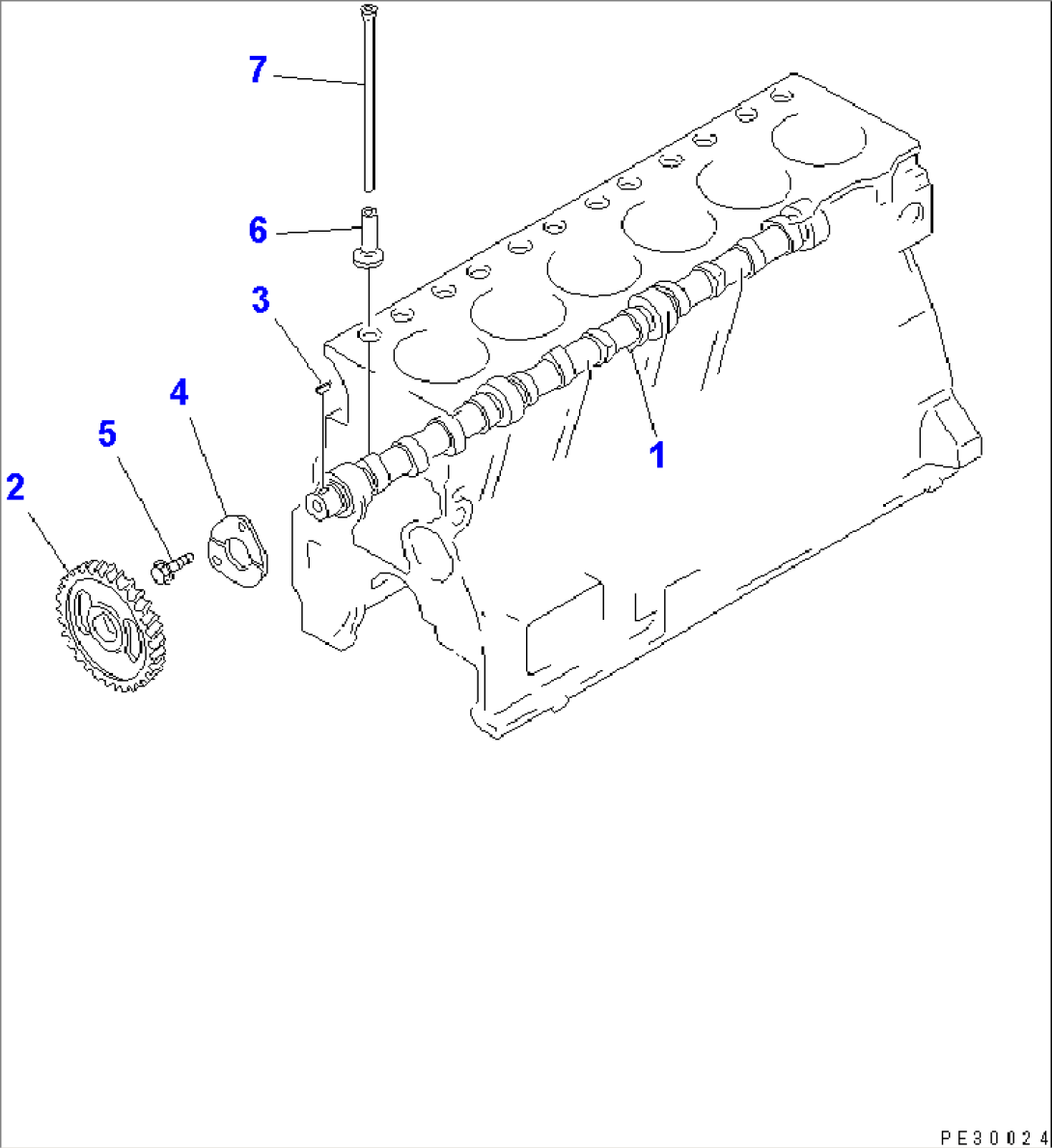 CAMSHAFT AND TAPPET