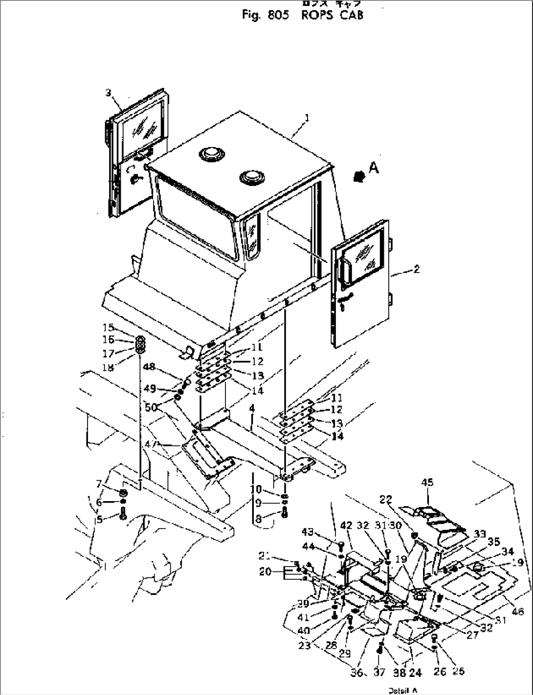 ROPS CAB