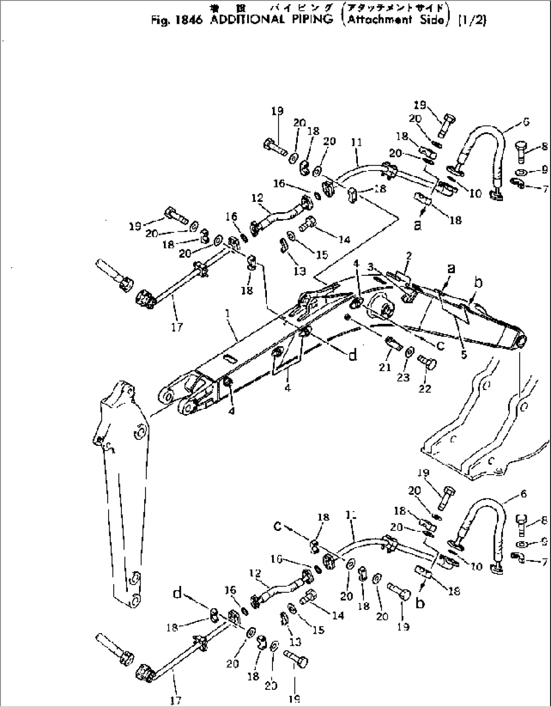 ADDITIONAL PIPING (ATTACHMENT SIDE) (1/2)