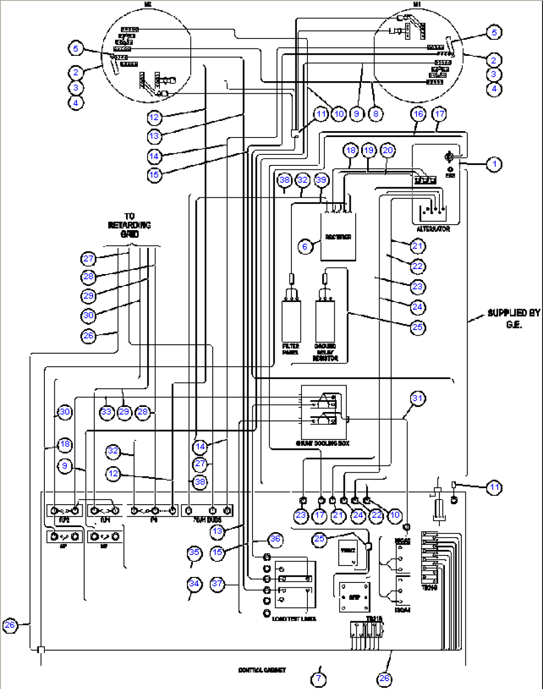 ELECTRIC POWER COMPONENTS WIRING