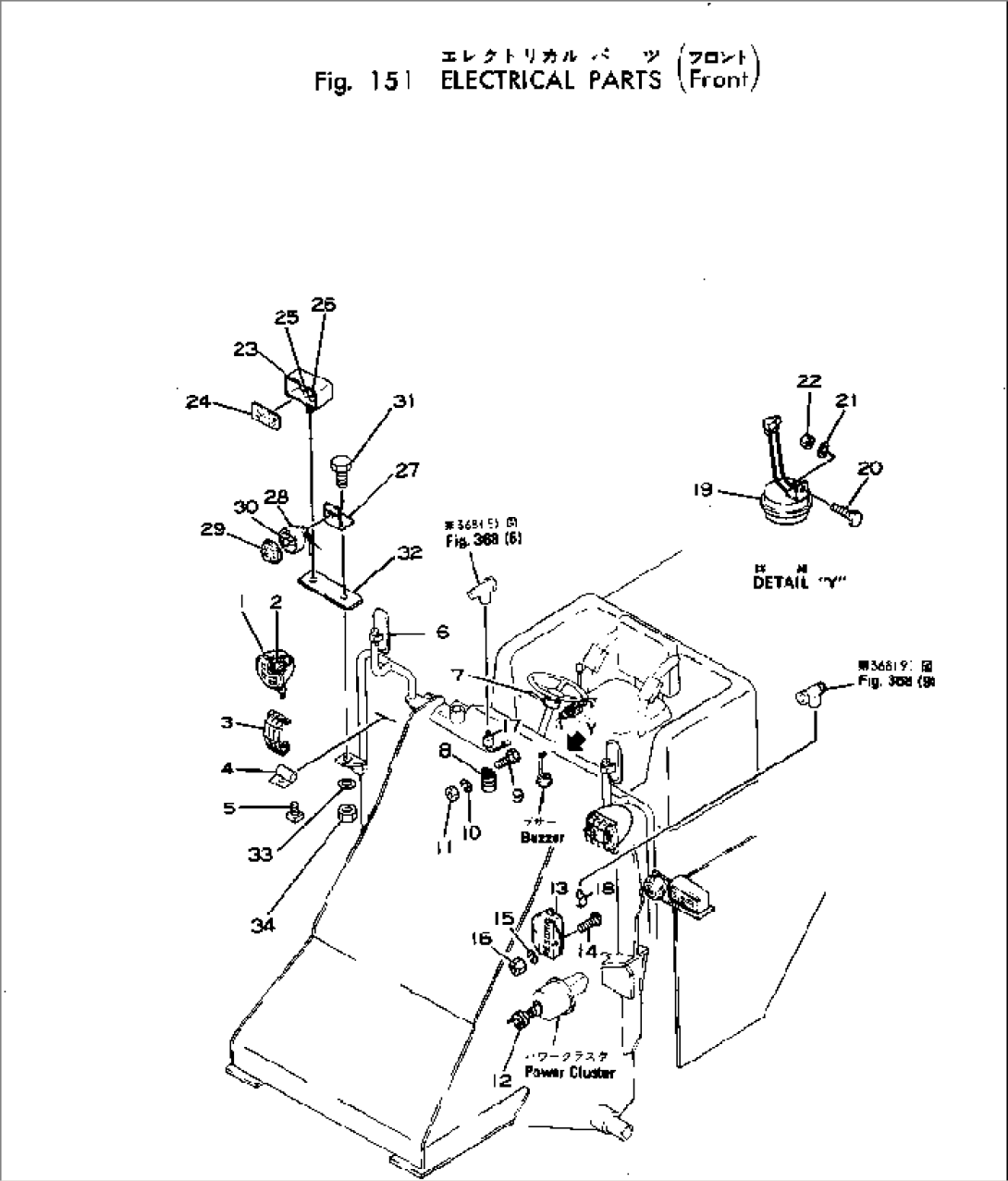 ELECTRICAL PARTS (FRONT)