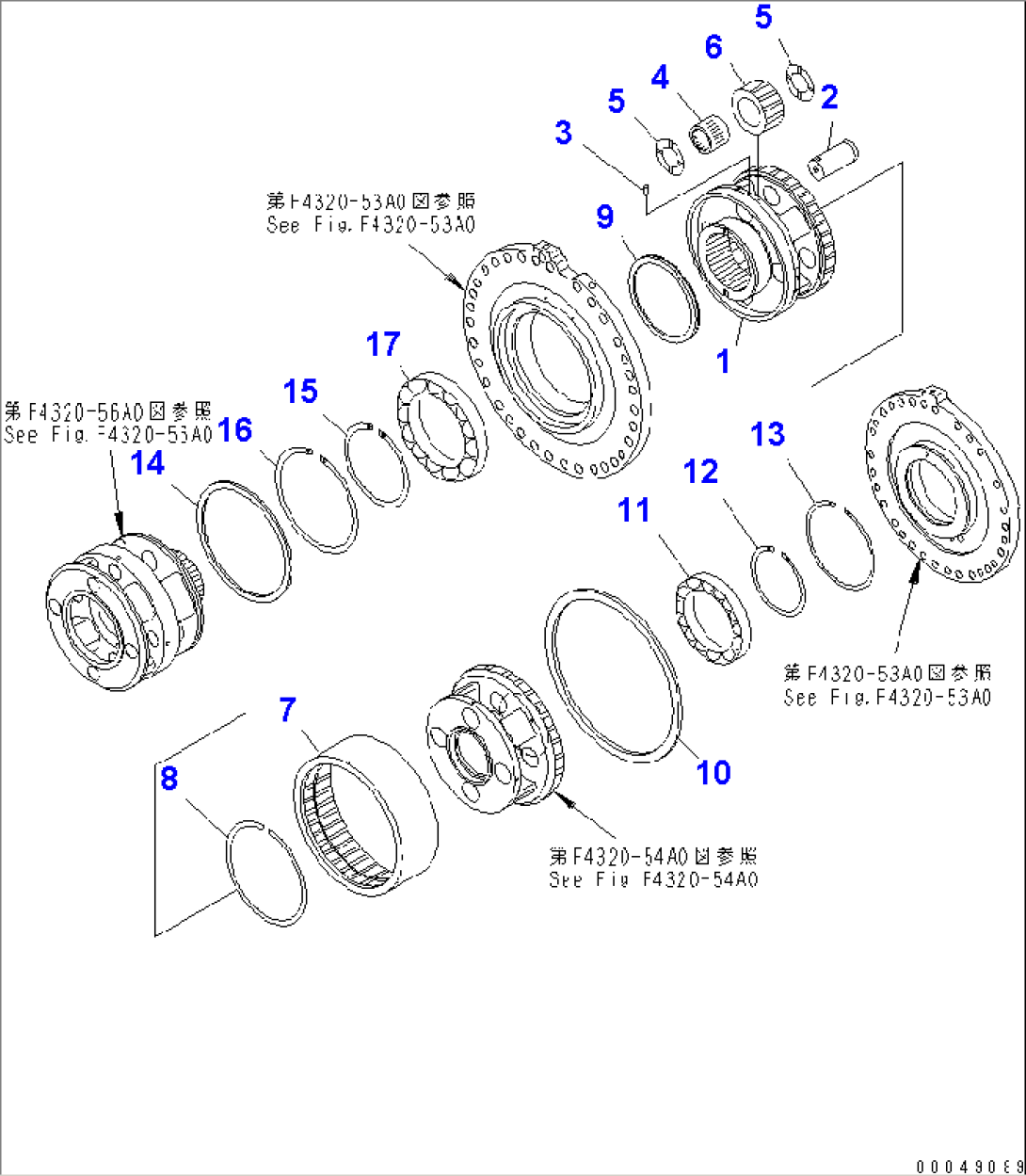 TRANSMISSION (FORWARD CARRIER)(#55001-)