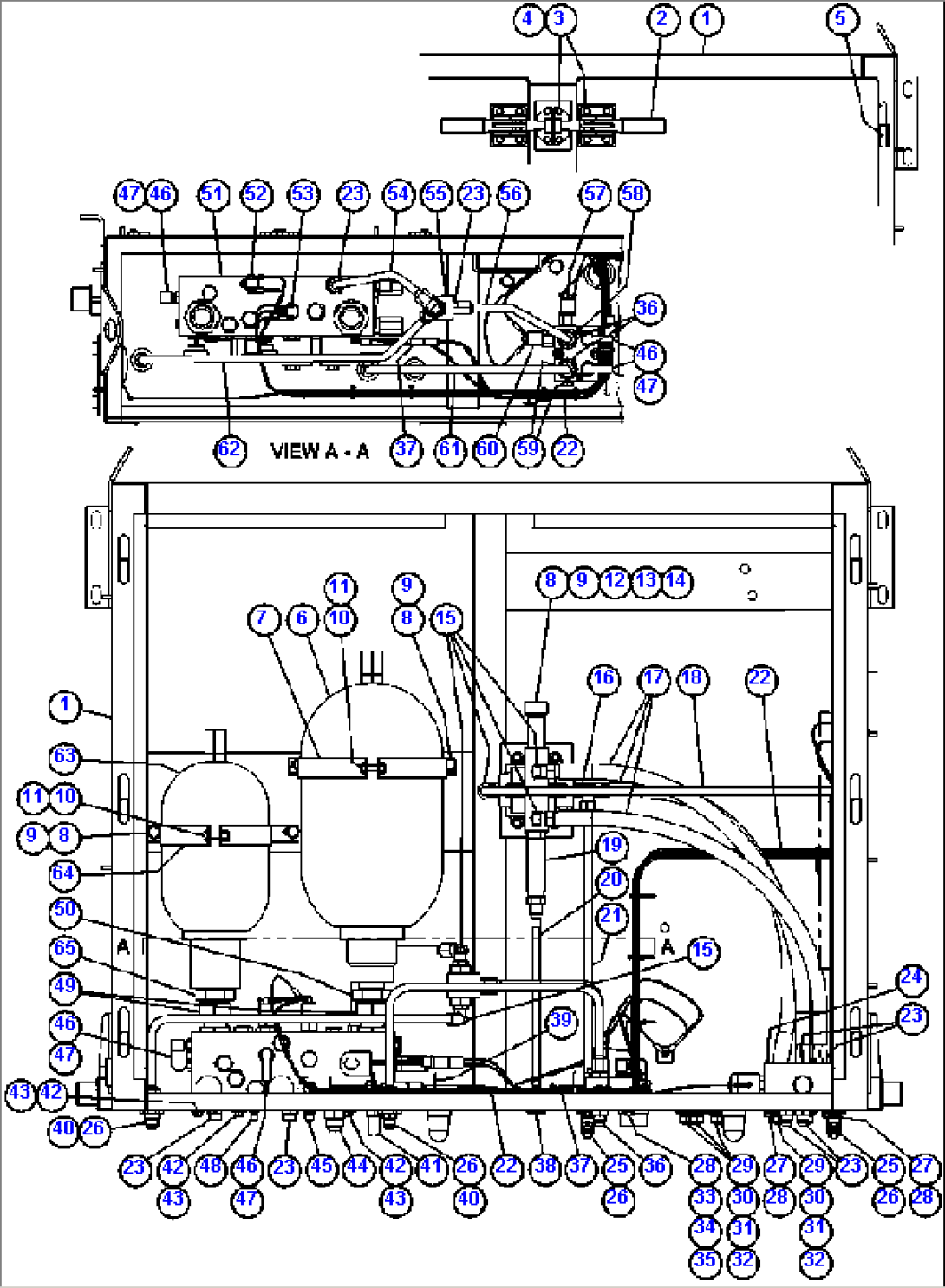BRAKE CABINET ASSEMBLY (EK2165)