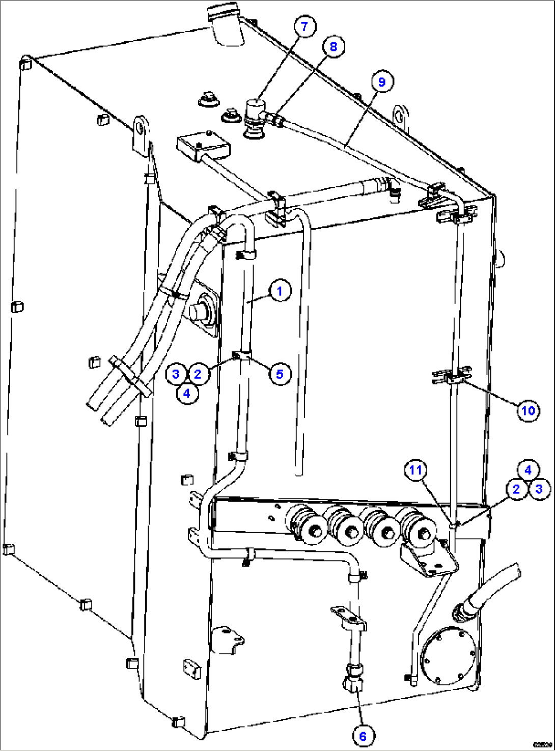 FUEL SYSTEM PIPING 2/3
