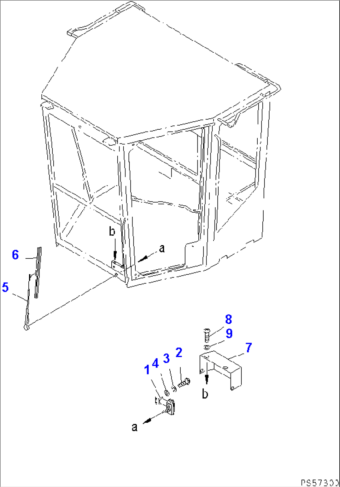 FRONT LOWER WIPER(#11029-)