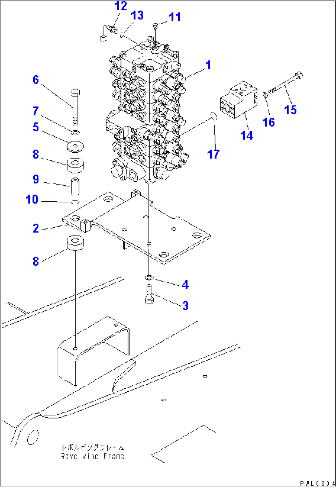 MAIN VALVE (VALVE¤ BRACKET¤ MOUNT AND SENSOR) (2 ACTUATOR)(#60968-)