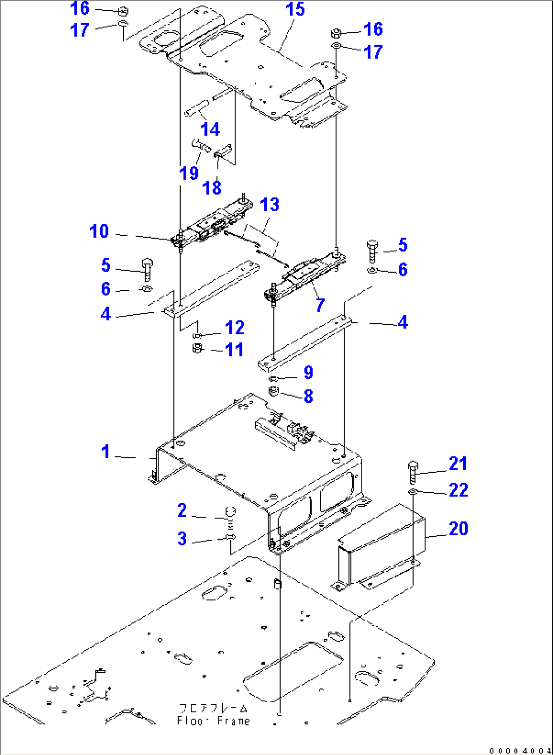 FLOOR FRAME (BASE)
