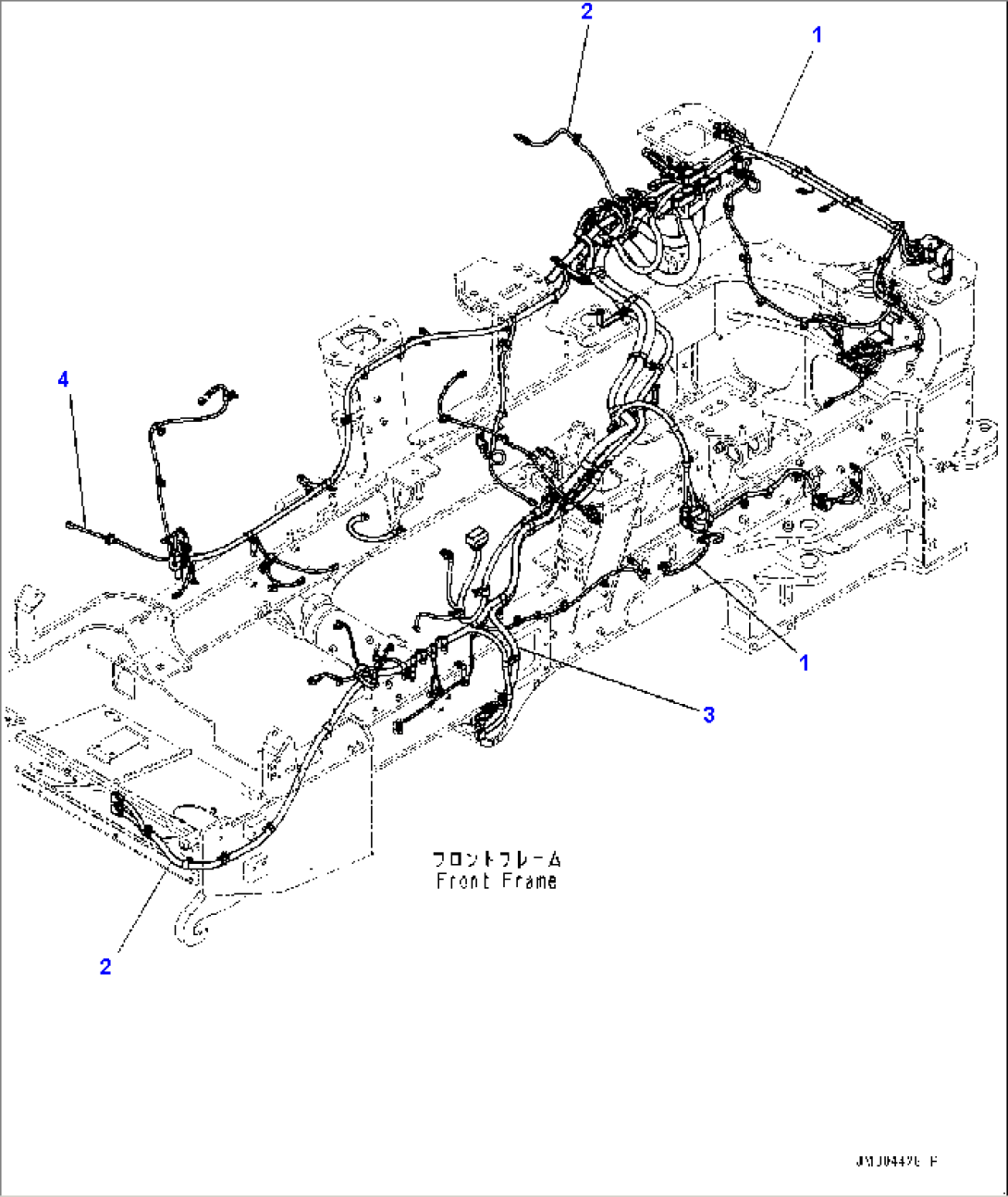 Front Wiring Harness (#5129-)