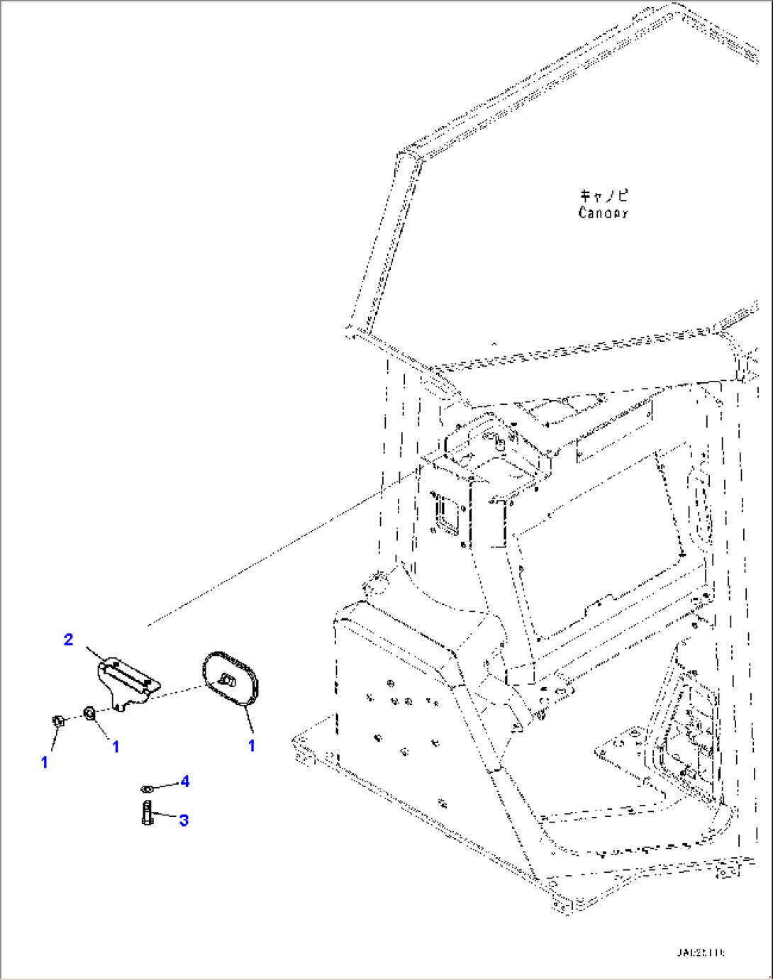 Canopy, Mirror (#85001-)