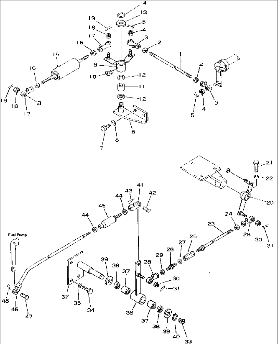 FUEL CONTROL LINKAGE