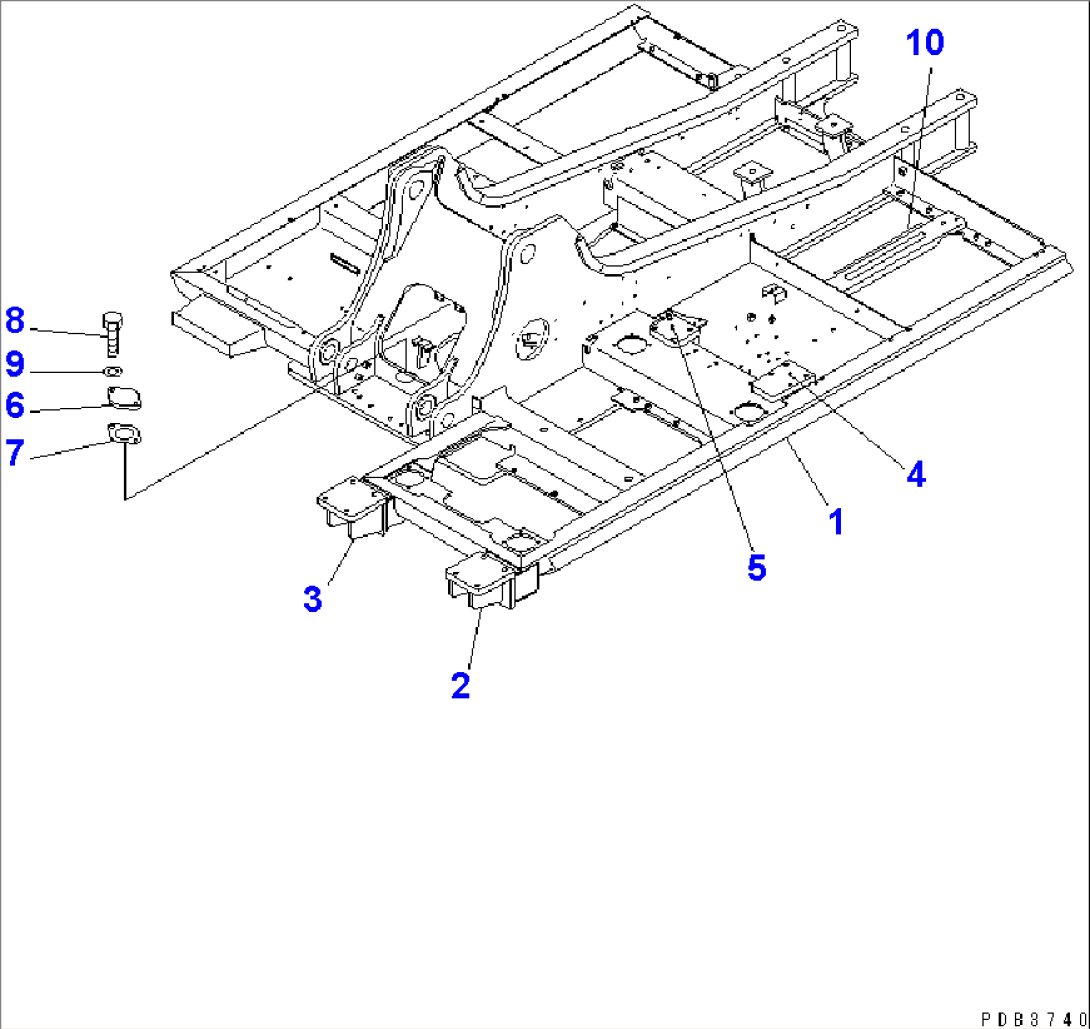 REVOLVING FRAME (WITH F.O.P.S.)(#10169-10176)