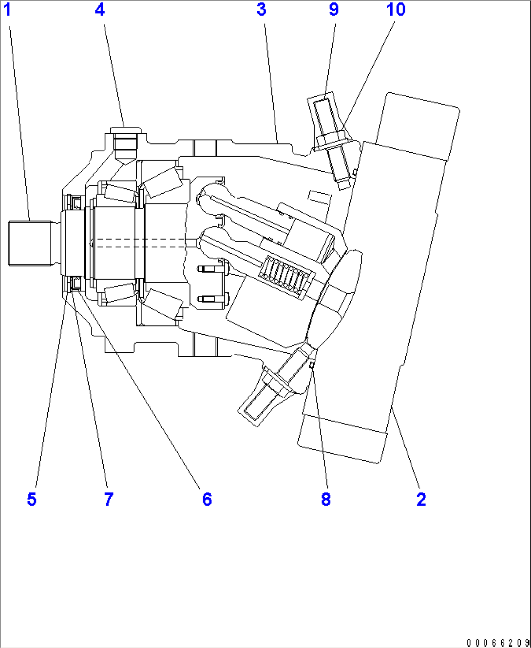 HST MOTOR 2 (1/7)(#75001-)