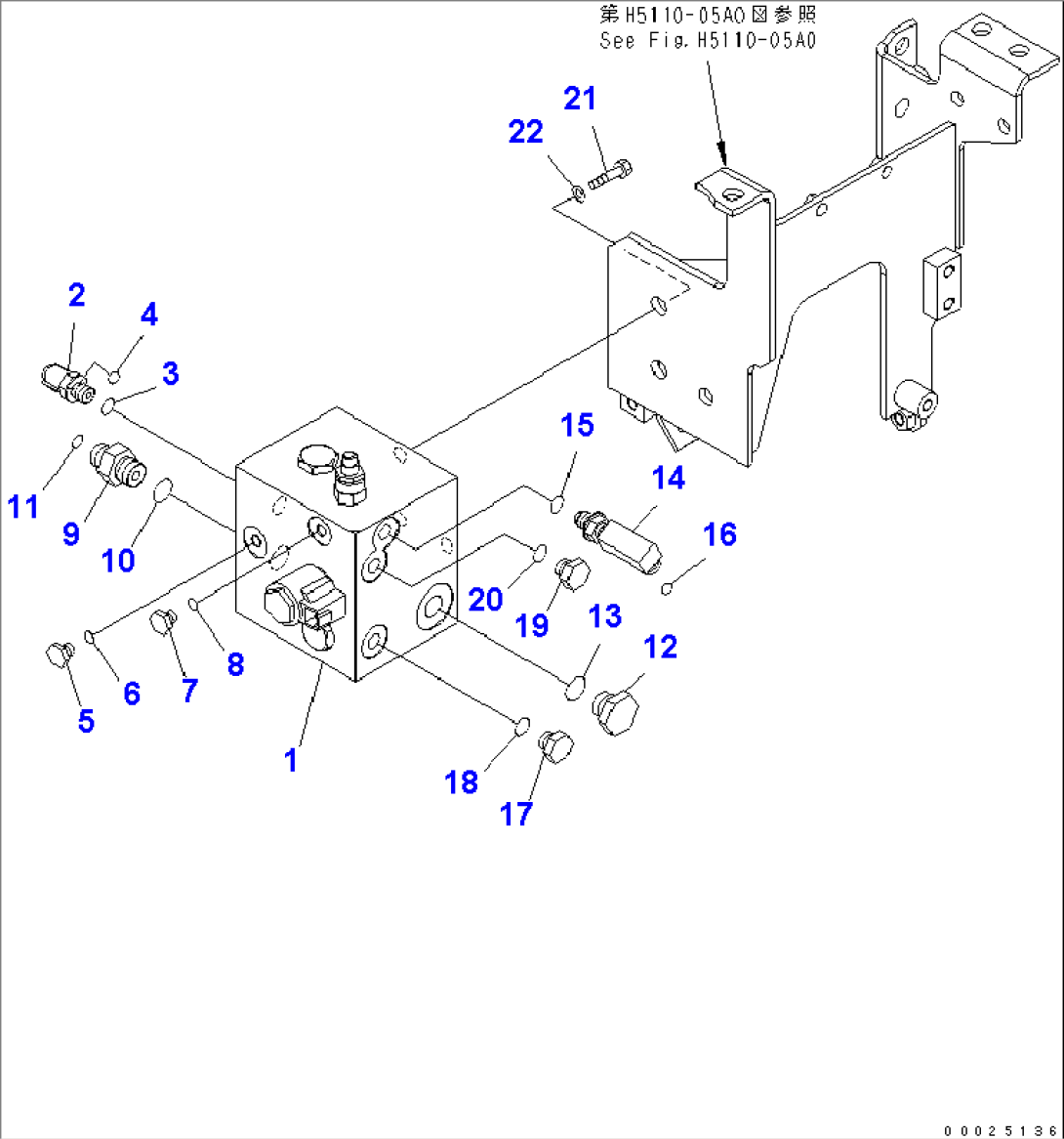 FLOOR VALVE (PARKING BRAKE VALVE)