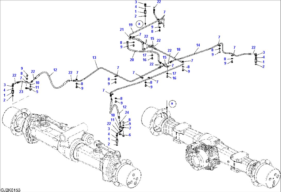 BRAKE LINE (LOWER)