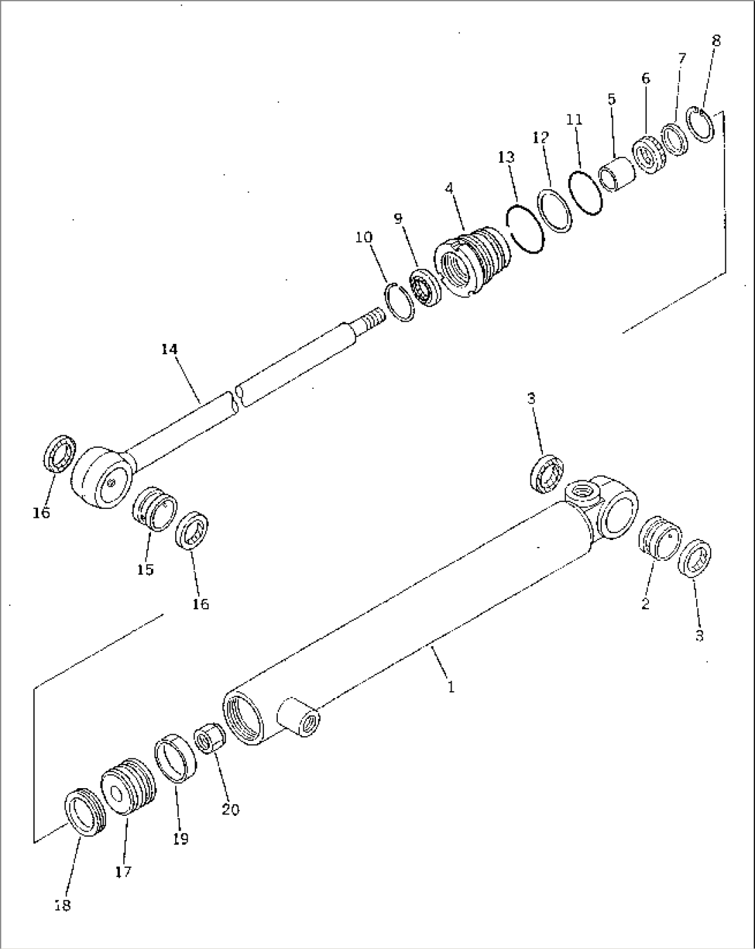STEERING CYLINDER(#10001-11999)