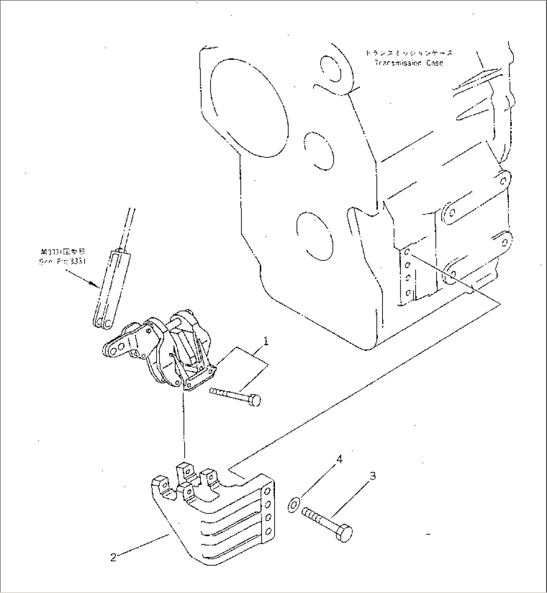 PARKING BRAKE MOUNTING PARTS(#20001-)