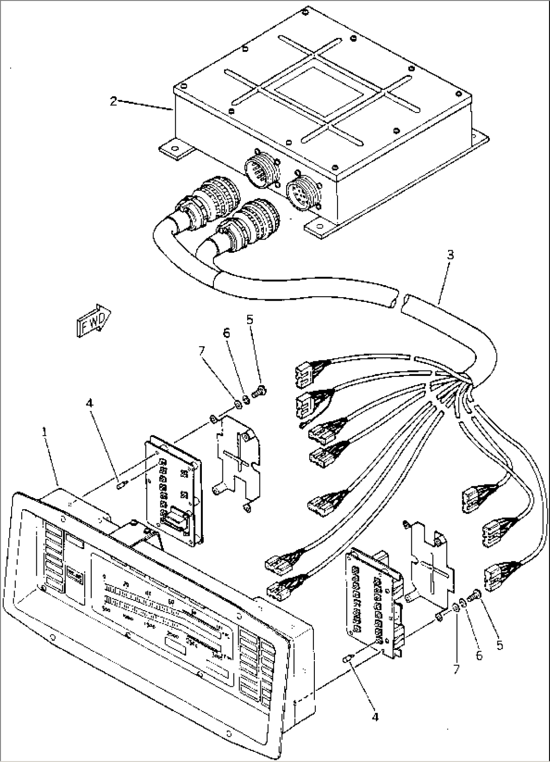 ELECTRIC DISPLAY PANE