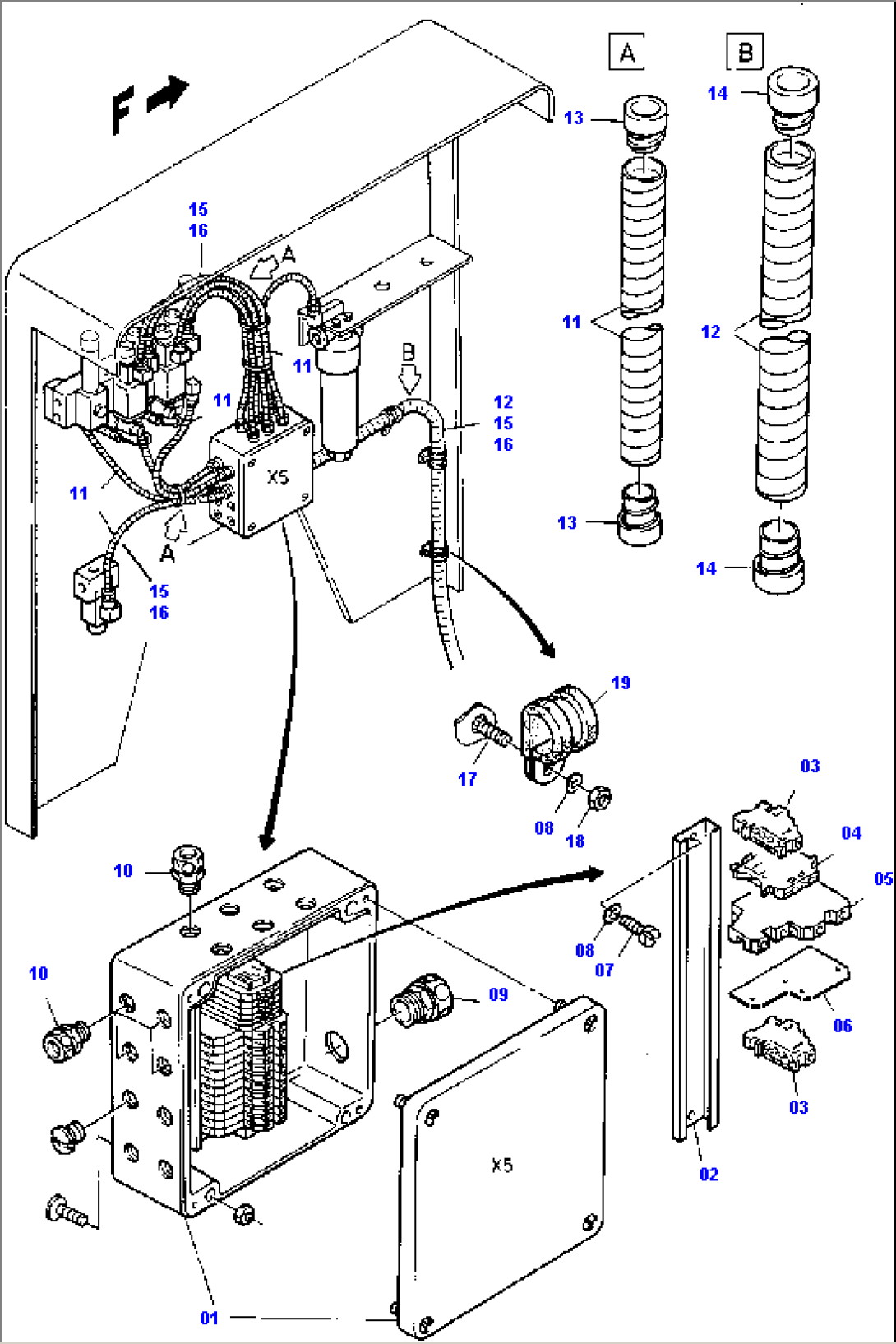 Wire Layout - Control Plate