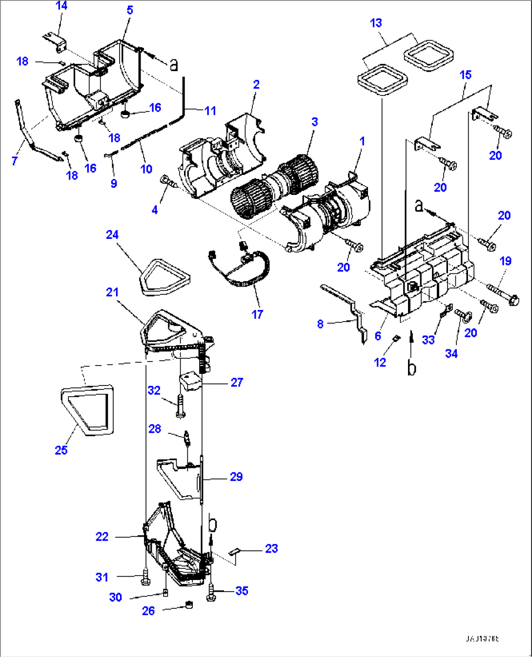 ROPS Cab, Blower (#91142-91201)
