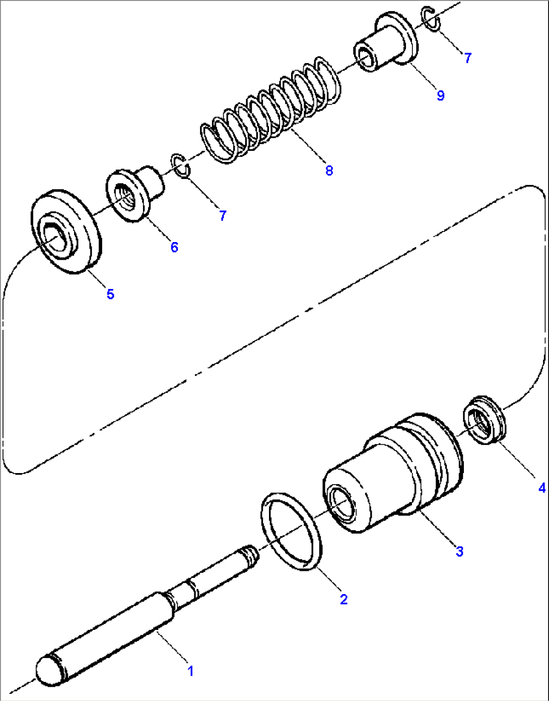 FIG. H0120-03A0 BLADE PILOT VALVE - PLUNGER CAPSULE