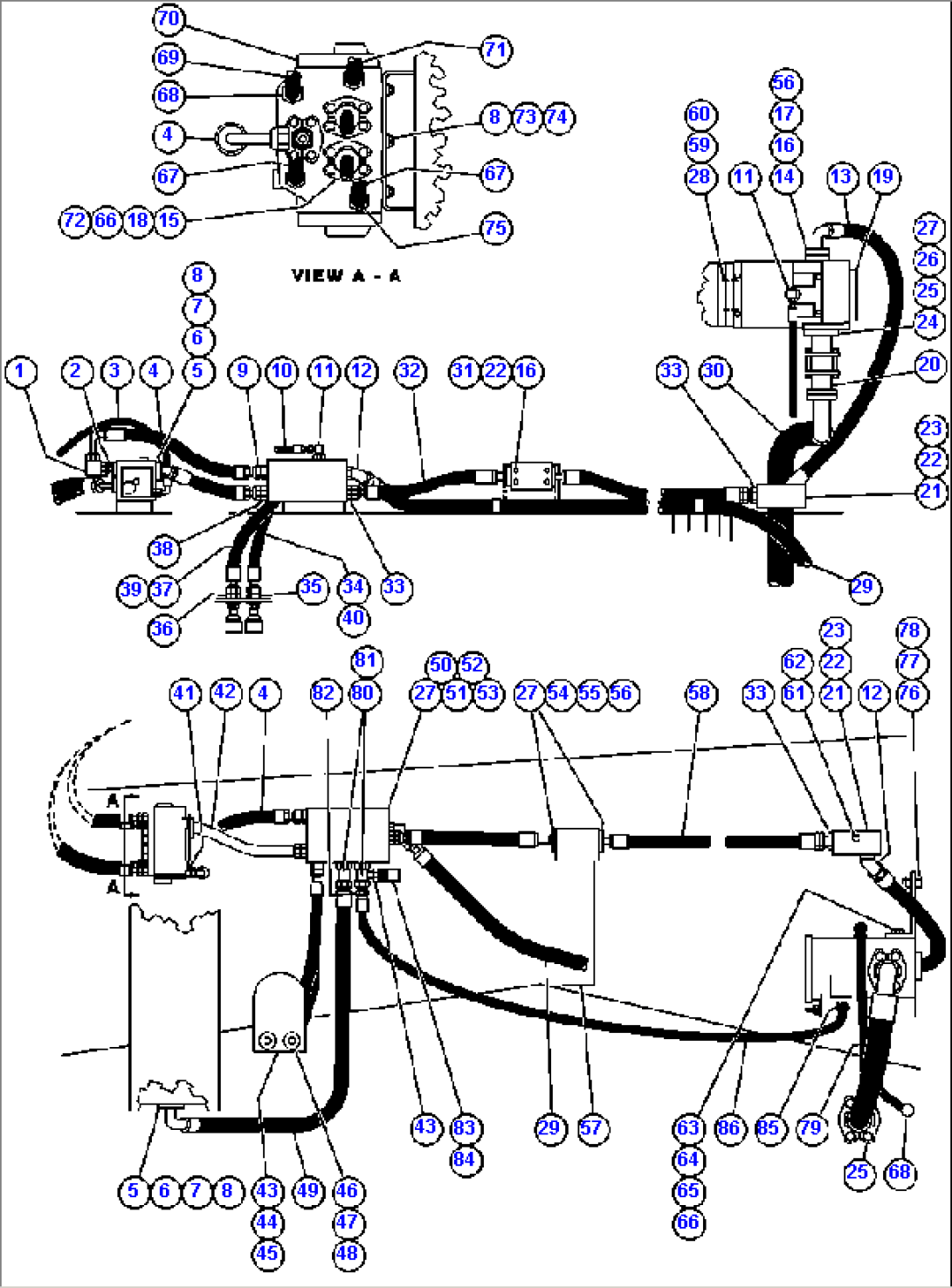 STEERING SYSTEM PIPING - 1